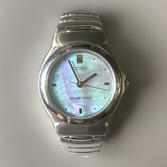 Citizen Mother of Pearl Dial Silver-tone Women's Watch - Picture 2 of 14